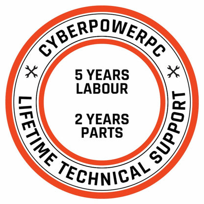 CyberPower Gaming Desktop PC, AMD Ryzen 9, 32GB RAM, 1TB SSD, NVIDIA GF RTX 5080