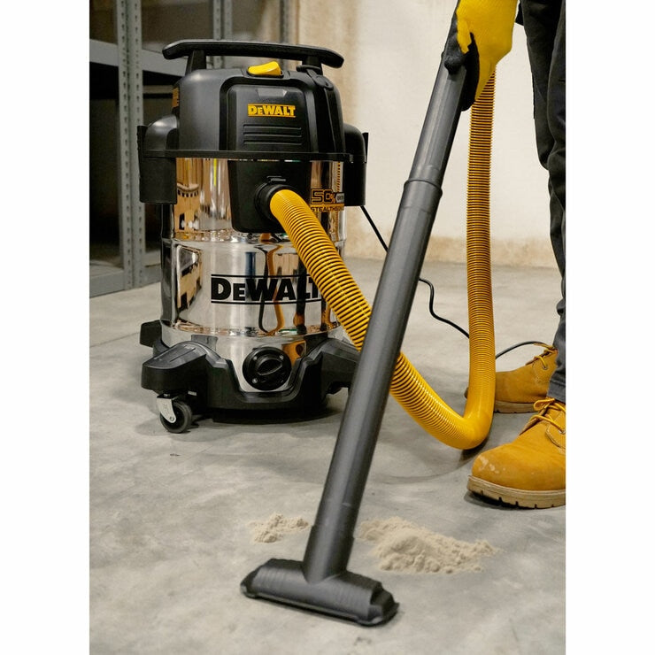 DEWALT Wet & Dry Corded Vacuum Cleaner, 45 Litre with 2.1m Hose