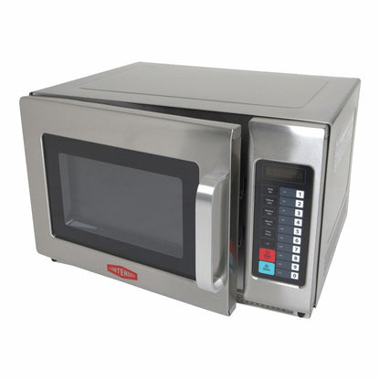 Contender MIC001 34L 1800W Programmable Commercial Microwave Oven in Silver