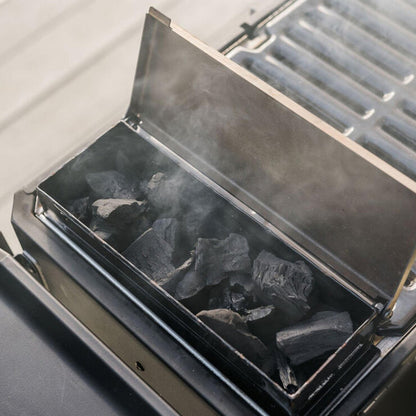 Masterbuilt Portable Charcoal BBQ and Smoker with Cart