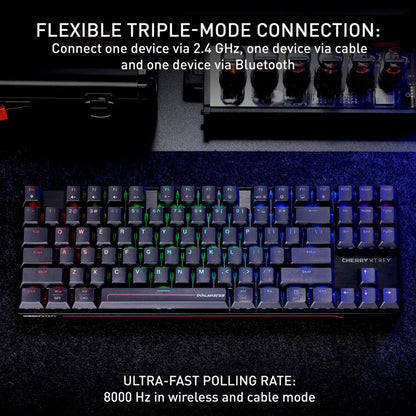 Cherry XTRFY MX 8.2 Pro TMR Gaming Keyboard in Black
