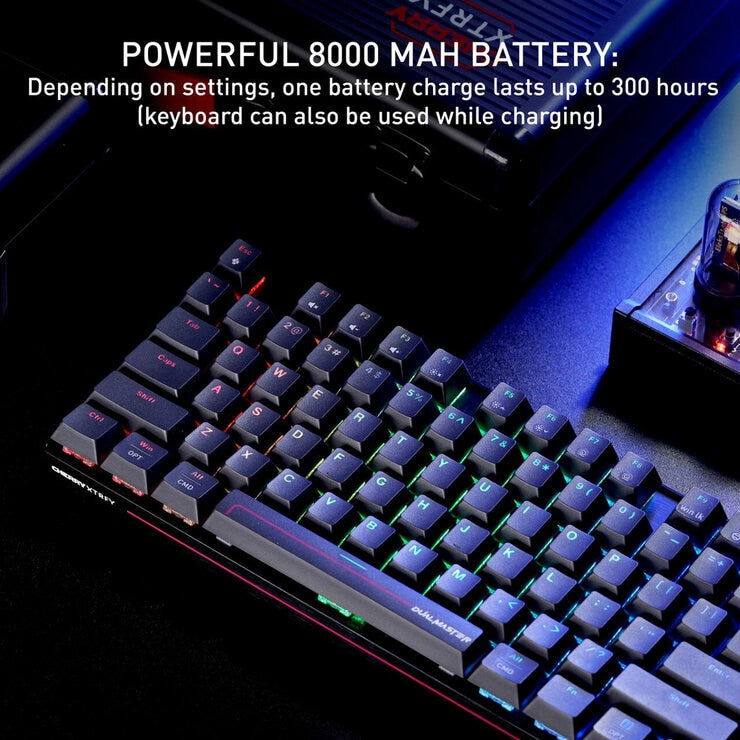 Cherry XTRFY MX 8.2 Pro TMR Gaming Keyboard in Black