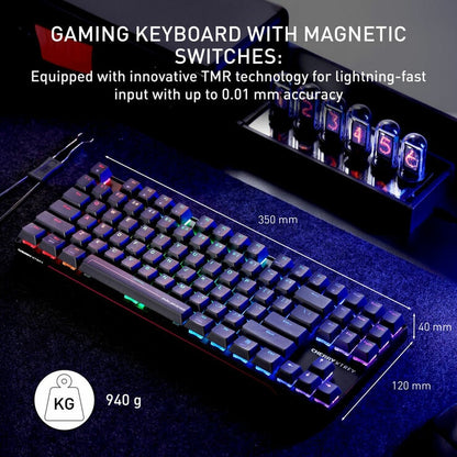 Cherry XTRFY MX 8.2 Pro TMR Gaming Keyboard in Black