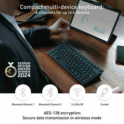 Cherry KW 9200 Mini Wireless Keyboard with Pouch