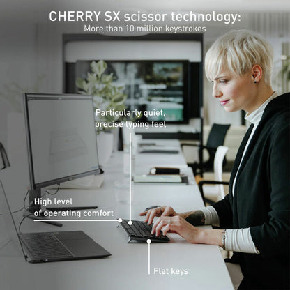 Cherry KW 9200 Mini Wireless Keyboard with Pouch