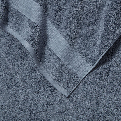 Grandeur 100% Cotton Blue Bath Sheets, Pack of 2