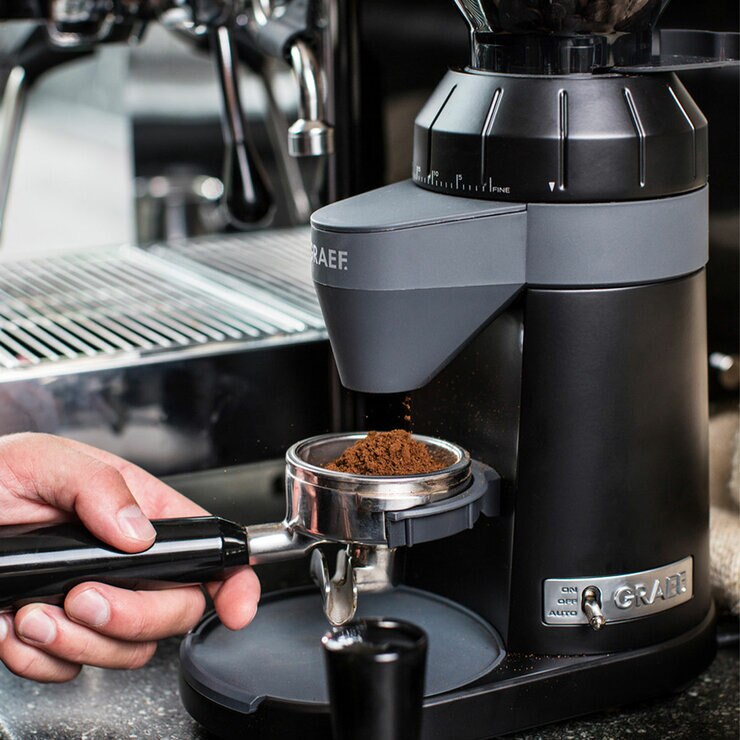 Graef CM802UKI Conical Burr Coffee Grinder in Black