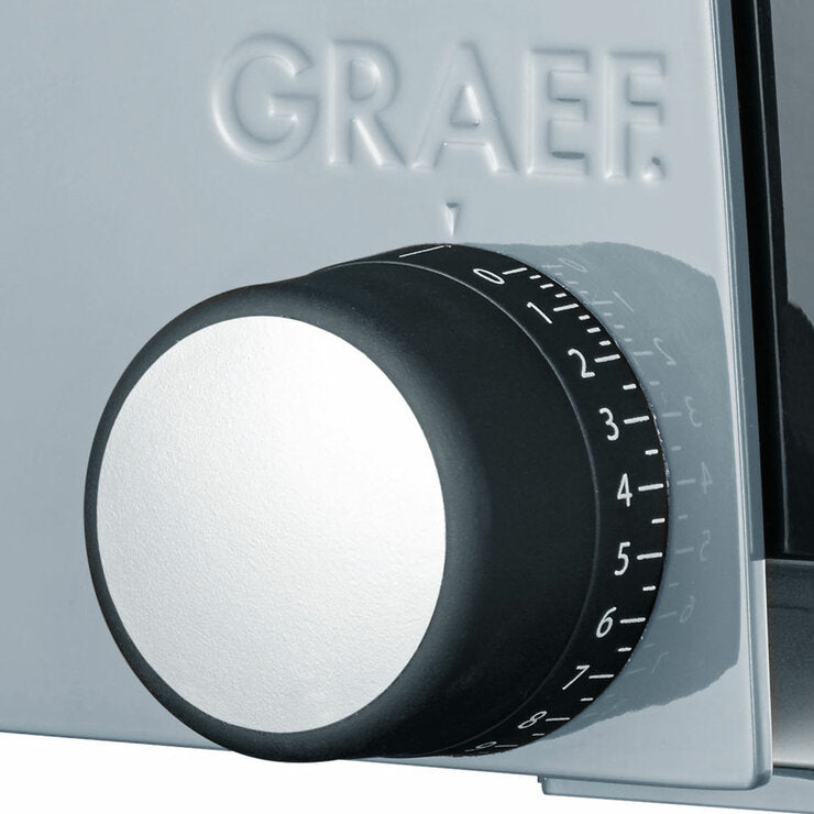 Graef SKS111 Electrical Food Slicer in Silver