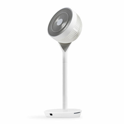 IRIS Woozoo STF-360DC-N 360 Pedestal Air Circulator in White/Grey