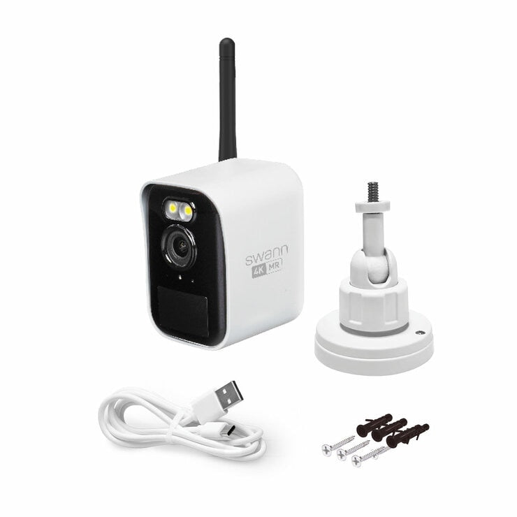 Swann Max Ranger 4k Mini Long Distance Wireless Security System - Add on Camera