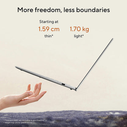 ASUS Vivobook S M3607GA-SH011W 16 Inch OLED Laptop, AMD Ryzen AI 7, 16GB, 512GB