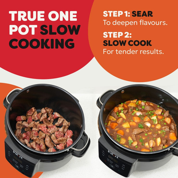 Instant Pot Superior 7.1L Slow Cooker in Black