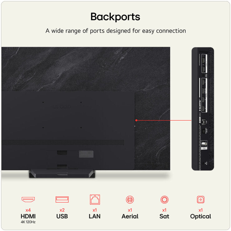 LG OLED77C65LA 77 Inch OLED 4K Ultra HD Smart TV