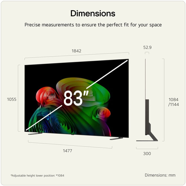 LG OLED83B65LA 83 Inch OLED 4K Ultra HD Smart TV