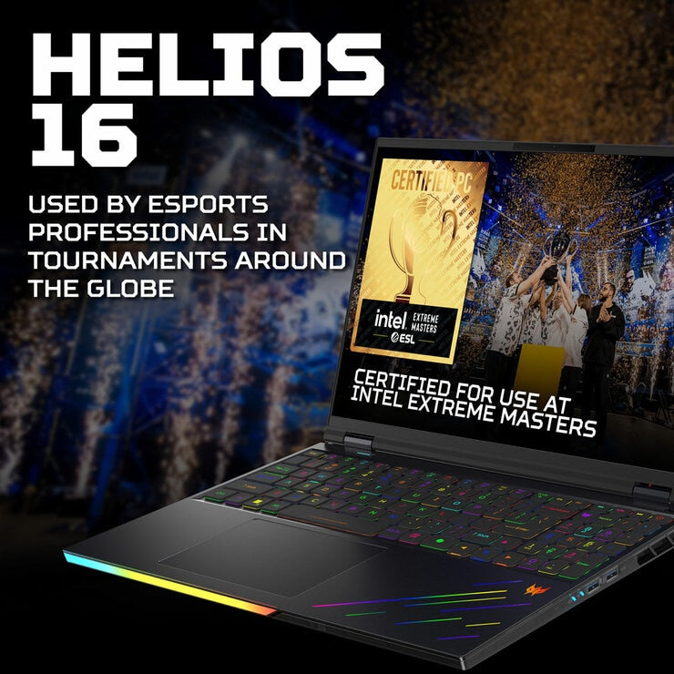 Acer Predator Helios AI Gaming Laptop 16 Inch OLED Core Ultra 9 64GB 1TB RTX5090