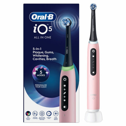 Oral-B iO Series 5 Electric Toothbrush in Pink