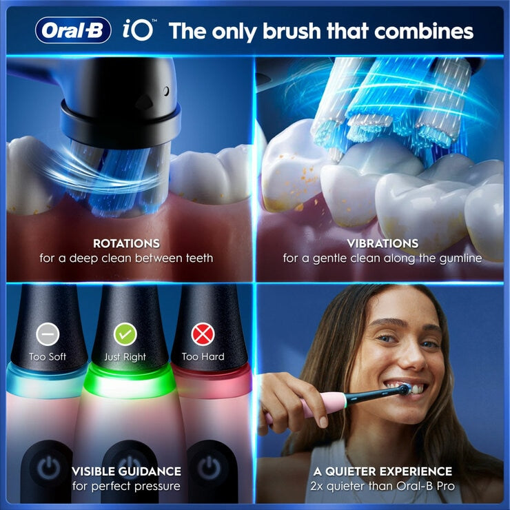 Oral-B iO Series 5 Electric Toothbrush in Pink