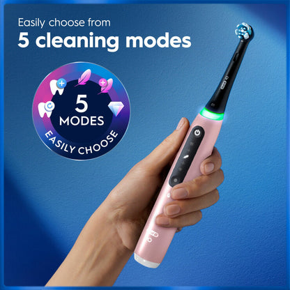 Oral-B iO Series 5 Electric Toothbrush in Pink