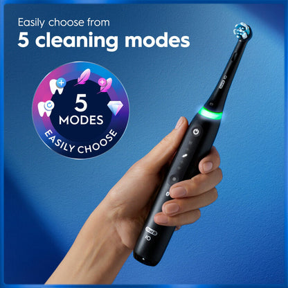 Oral-B iO Series 5 Electric Toothbrush in Matt Black