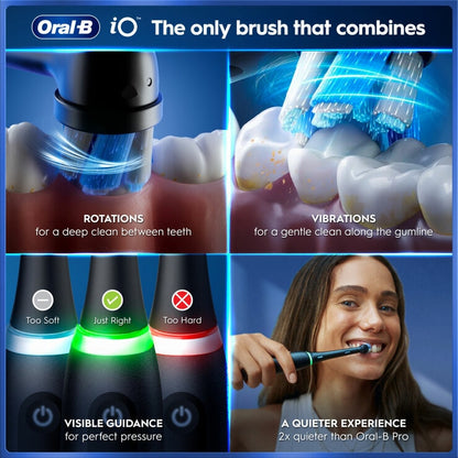 Oral-B iO Series 5 Electric Toothbrush in Matt Black