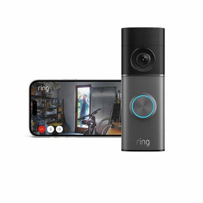 Ring Hardwired Video Doorbell Pro (3rd Gen) Satin Nickel with Chime (3rd Gen)