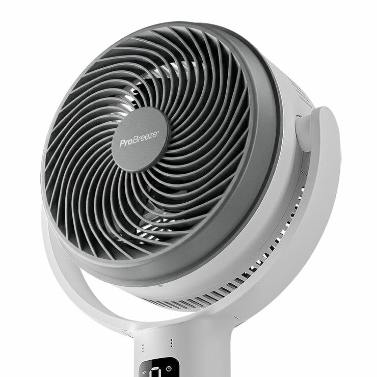 Pro Breeze AirFlo 43 Inch Smart Hybrid Pedestal Fan Ultra-Quiet Air Circulator