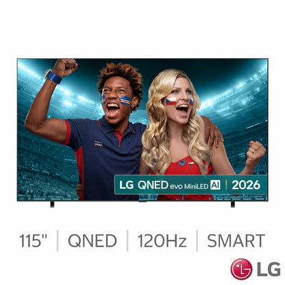 LG 115QNED93B6 115 Inch QNED 4K Ultra HD Smart TV