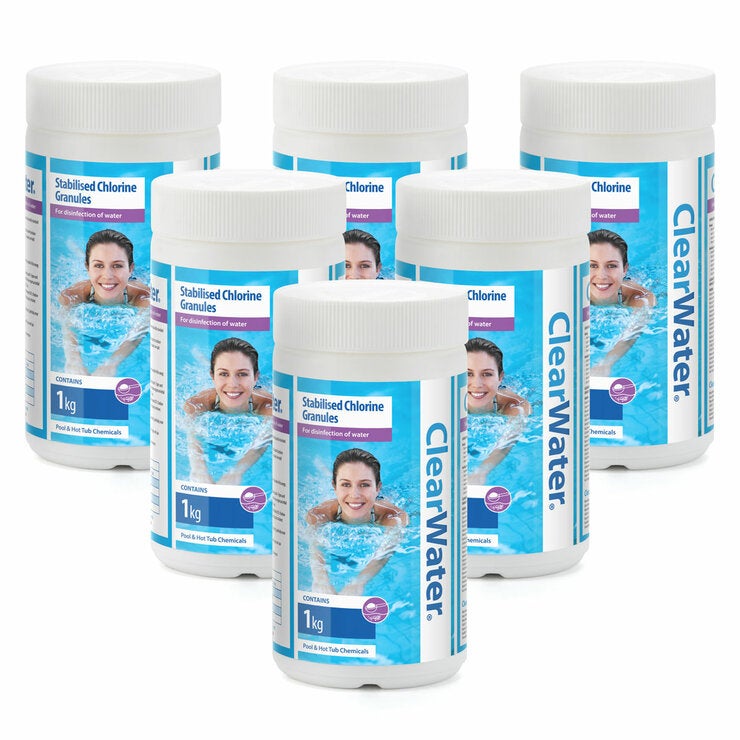 Clearwater Chlorine Granules 6 x 1kg