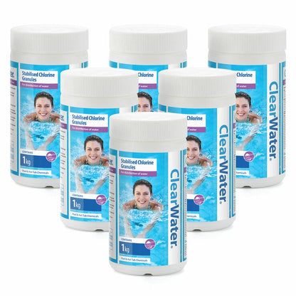 Clearwater Chlorine Granules 6 x 1kg
