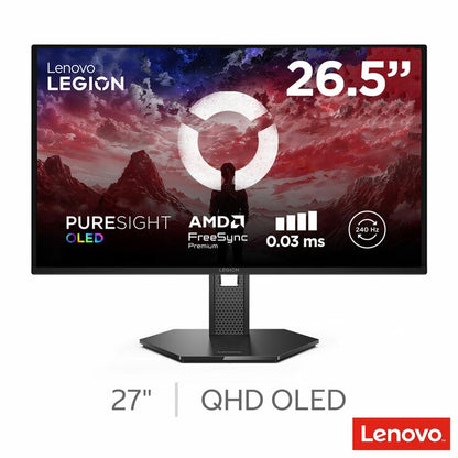 Lenovo Legion 67E1GAC1UK 27 Inch 240Hz QHD OLED Gaming Monitor
