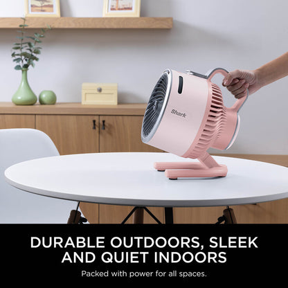 Shark FA050UKPK FlexBreeze HydroGo Misting Fan in Pink