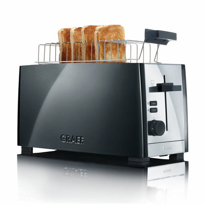 Graef 1.2L Kettle & 4 Slice Toaster Bundle in Black