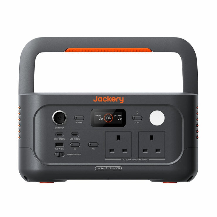 Jackery Explorer E500 v2 Portable Power Station 512 Wh
