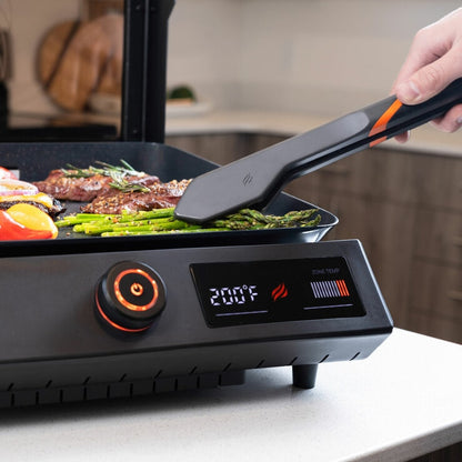 Blackstone E-Series 17 Inch Tabletop Electric Griddle with Hood