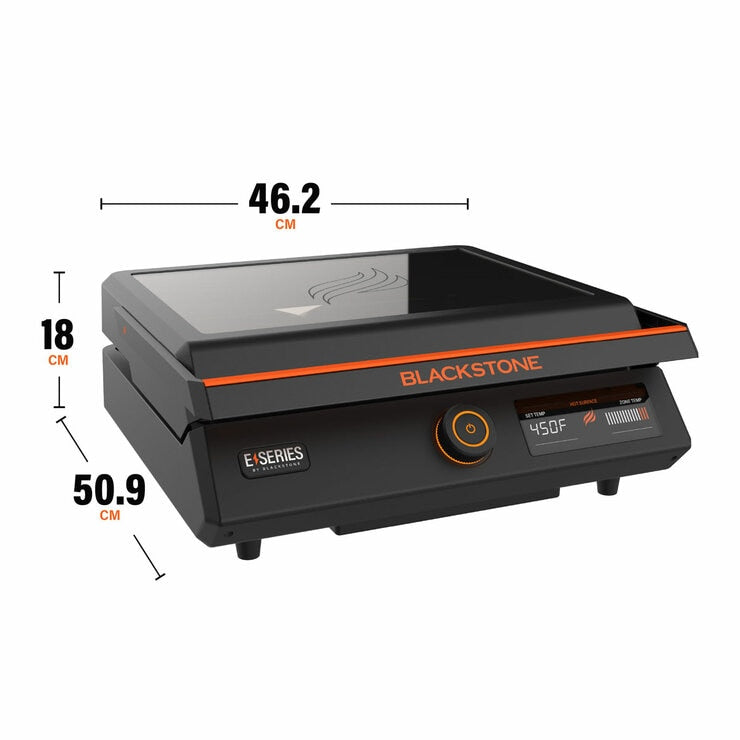 Blackstone E-Series 17 Inch Tabletop Electric Griddle with Hood