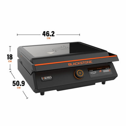 Blackstone E-Series 17 Inch Tabletop Electric Griddle with Hood