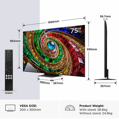 TCL 75Q7D 75 Inch RGB-Mini LED TV