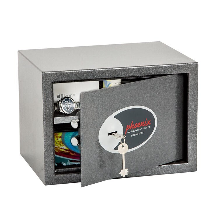 Phoenix 17 Litre Vela Home and Office SS0802K Security Safe with Key Lock