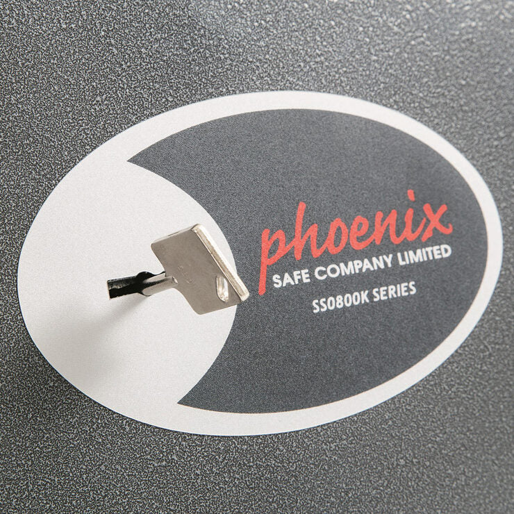 Phoenix 17 Litre Vela Home and Office SS0802K Security Safe with Key Lock