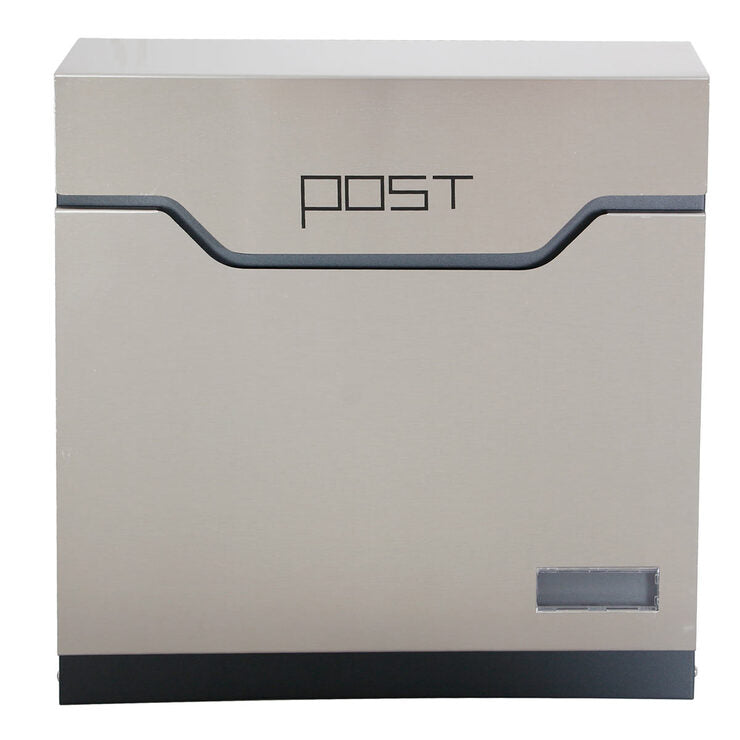 Phoenix Estilo Top Loading Letter Box MB0123KS in Stainless Steel with Key Lock