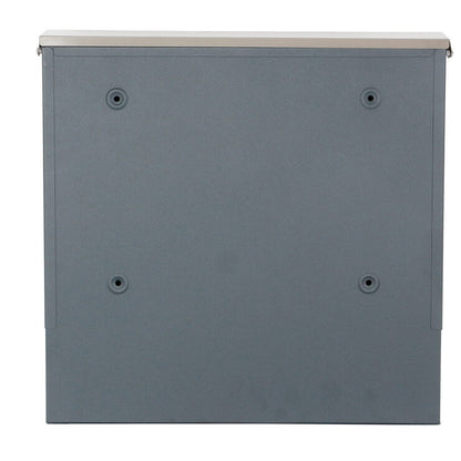 Phoenix Estilo Top Loading Letter Box MB0123KS in Stainless Steel with Key Lock