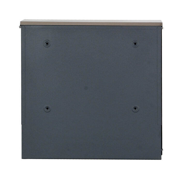 Phoenix Estilo Top Loading Letter Box MB0124KS in Stainless Steel with Key Lock