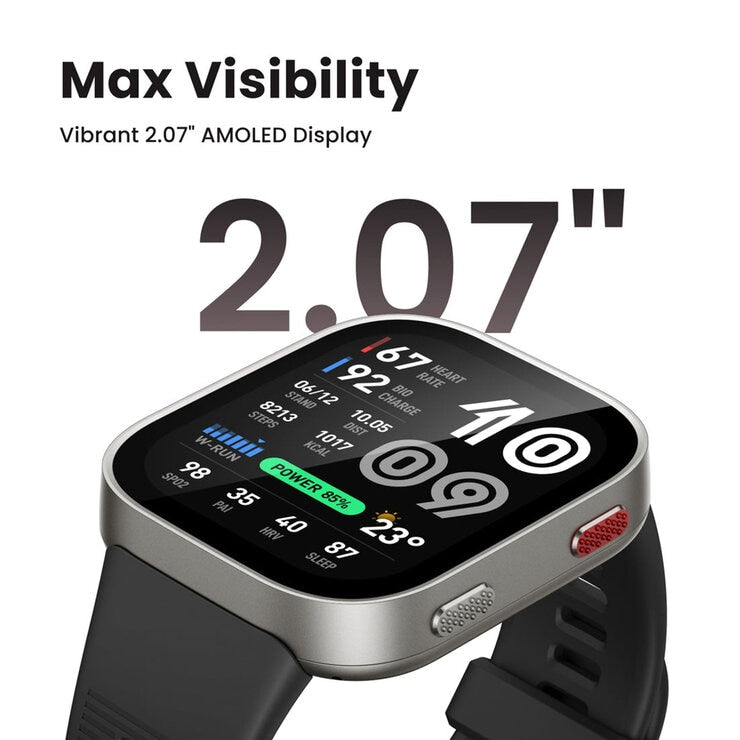 Amazfit Bip Max Silver Smart Watch