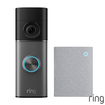 Ring Battery Video Doorbell Pro (Gen 2) Deep Silver with Chime (3rd Gen)