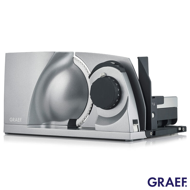 Graef MT1000UK My Tiny Foldable Electrical Food Slicer in Silver