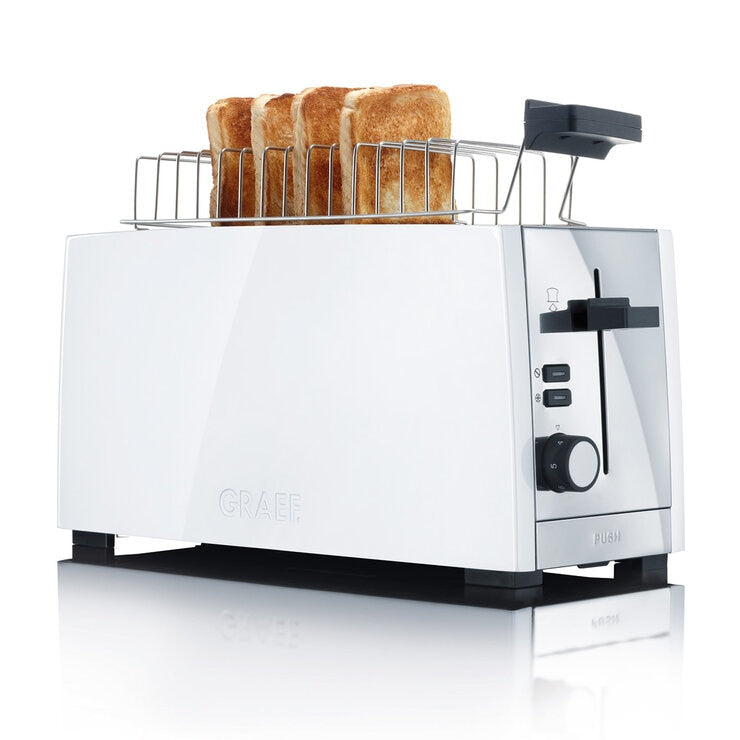 Graef 1.2L Kettle & 4 Slice Toaster Bundle in White