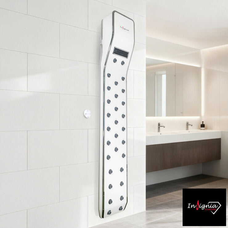 Insignia Customisable Bluetooth Body Dryer with Wall Brackets in White