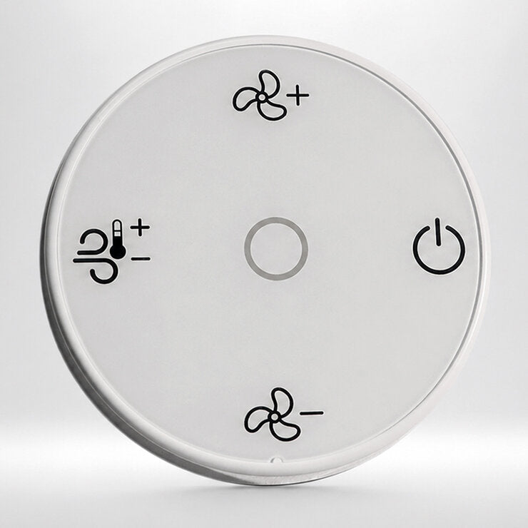 Insignia Customisable Bluetooth Body Dryer with Wall Brackets in White