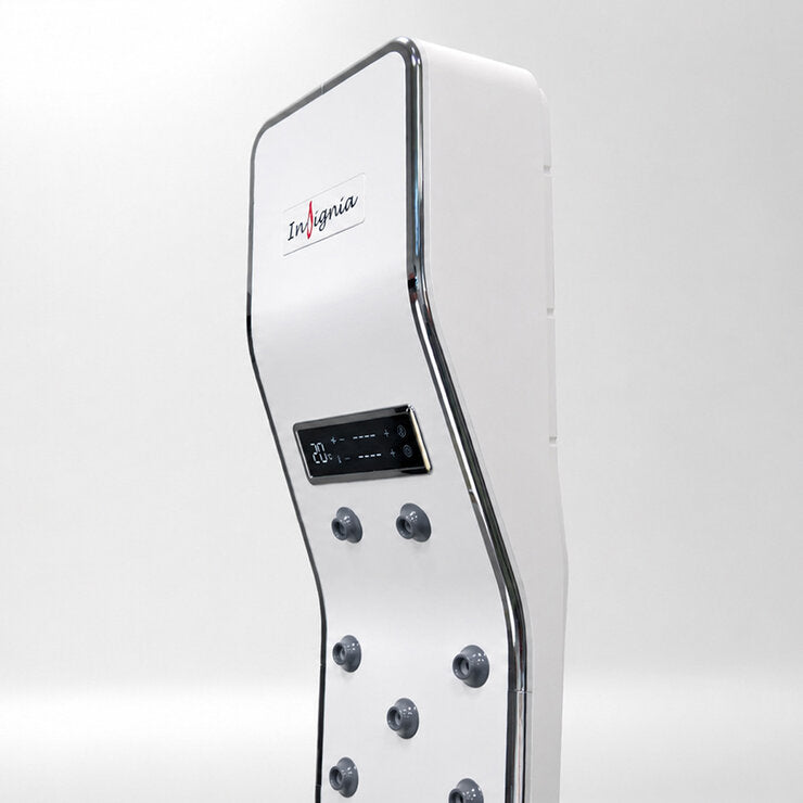 Insignia Customisable Bluetooth Body Dryer with Wall Brackets in White