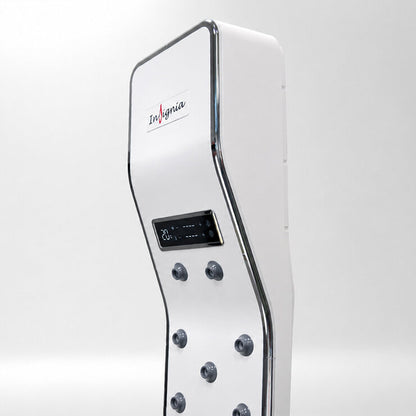 Insignia Customisable Bluetooth Body Dryer with Wall Brackets in White